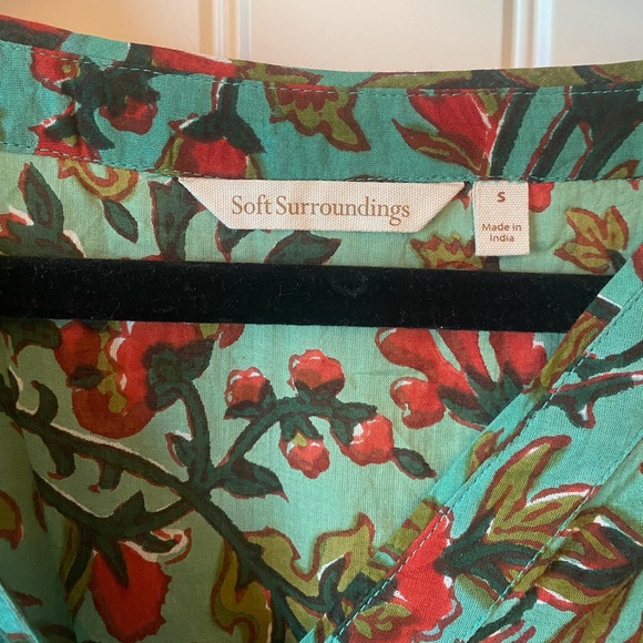 Soft Surroundings Floral Dress - Picture 2 of 4